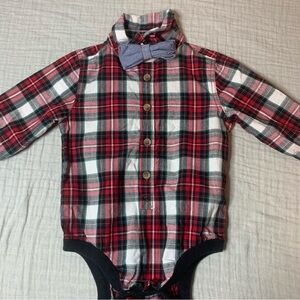OLD NAVY 12-18 MONTHS BUTTON DOWN ONSIE FLANNEL